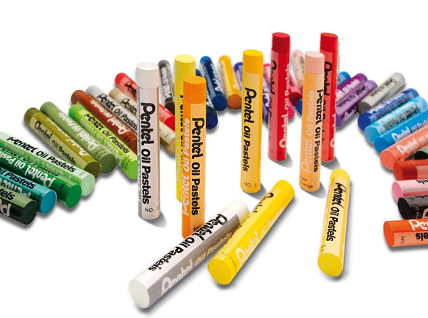 Pentel Oil Pastels Oil Pastel Set of 12