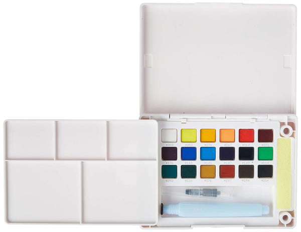 SK Koi Watercolour Cakes Half Pan Set of 18