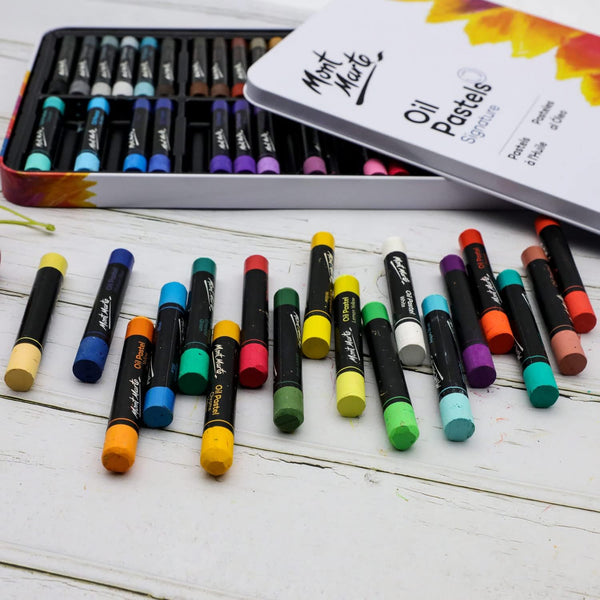 Mont Marte Oil Pastels Set of 48 Shades