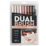 Tombow ABT Brush Pen Set Portrait Dual Tip set of 10