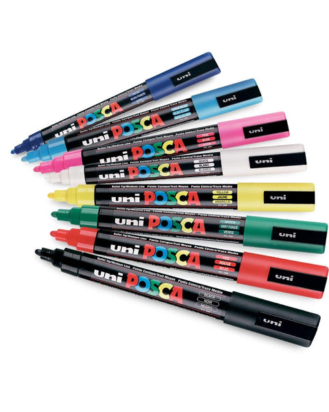 Uni Mitsubhishi Acrylic Marker 2.5mm, 5mm