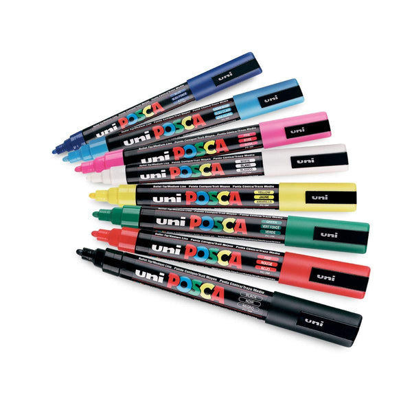 Uni Mitsubhishi Acrylic Marker 2.5mm, 5mm
