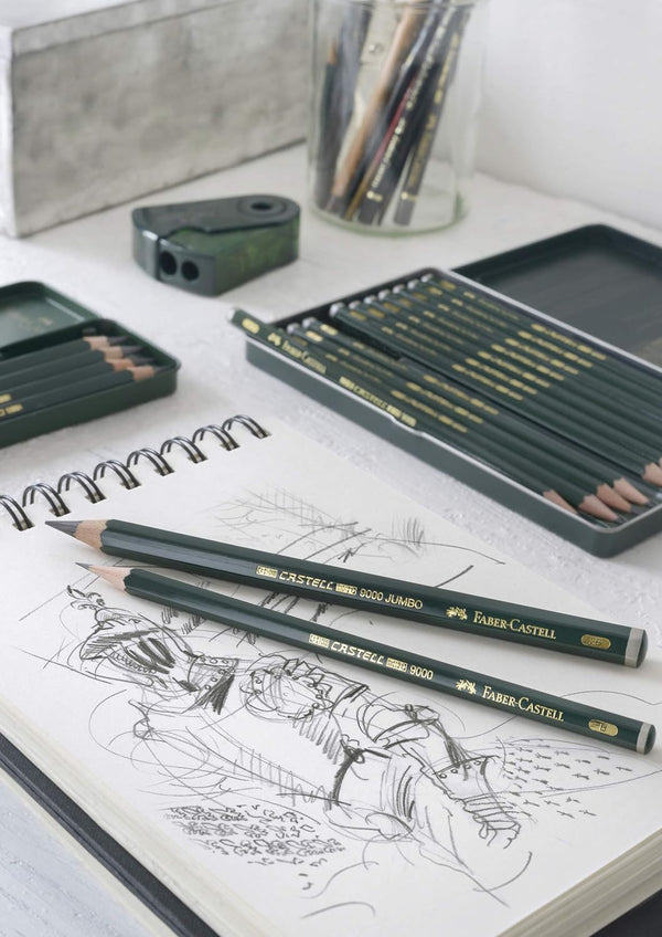 Faber Castell Graphites Black Graphite Pencils Set of 12