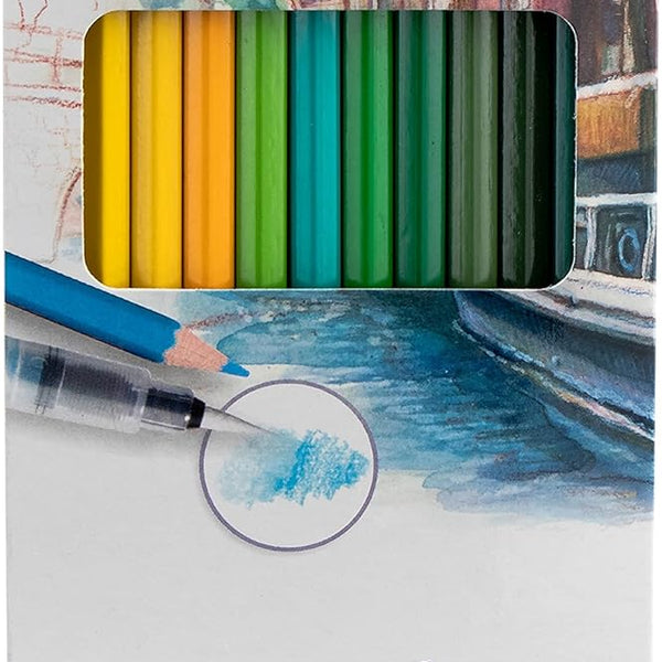 Pentel Watercolour Pencils Set of 36