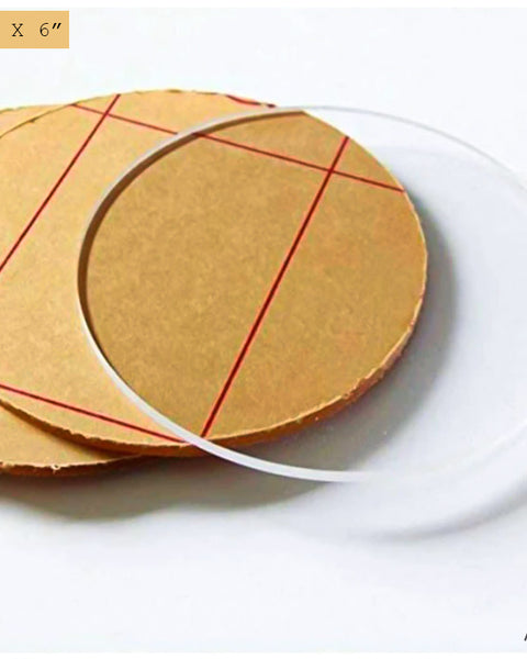 Fibre Glass Sheets Round 2mm 6"