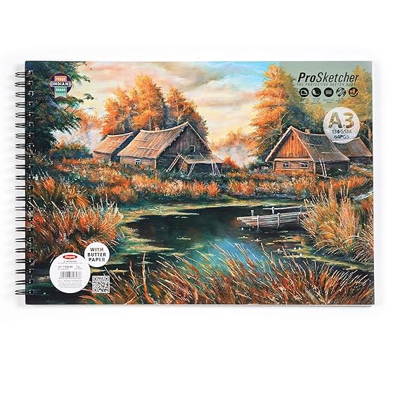 Anupam Pro Sketcher Sketch Book Wire-O A3, 32 Sheets, 140 GSM