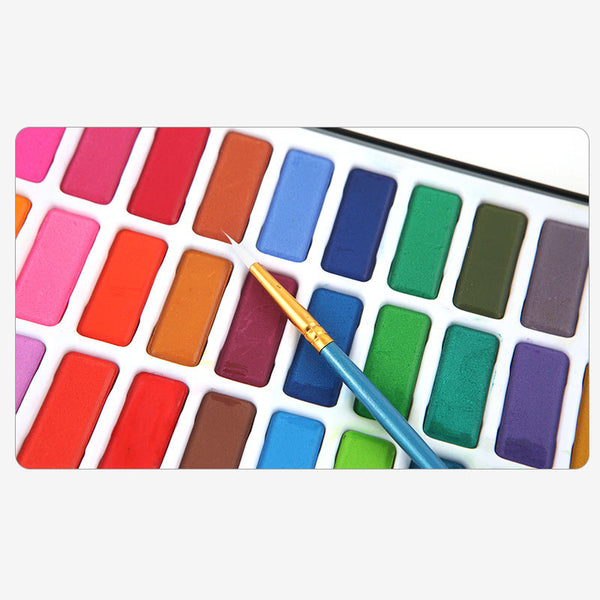 Keep Smiling Watercolour Cake Pan 12 Colour