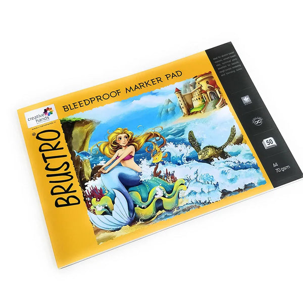Brustro Sketch Book Pad A4, 50 Sheets, 70 GSM