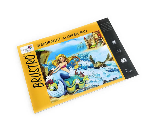 Brustro Sketch Book Pad A4, 50 Sheets, 70 GSM