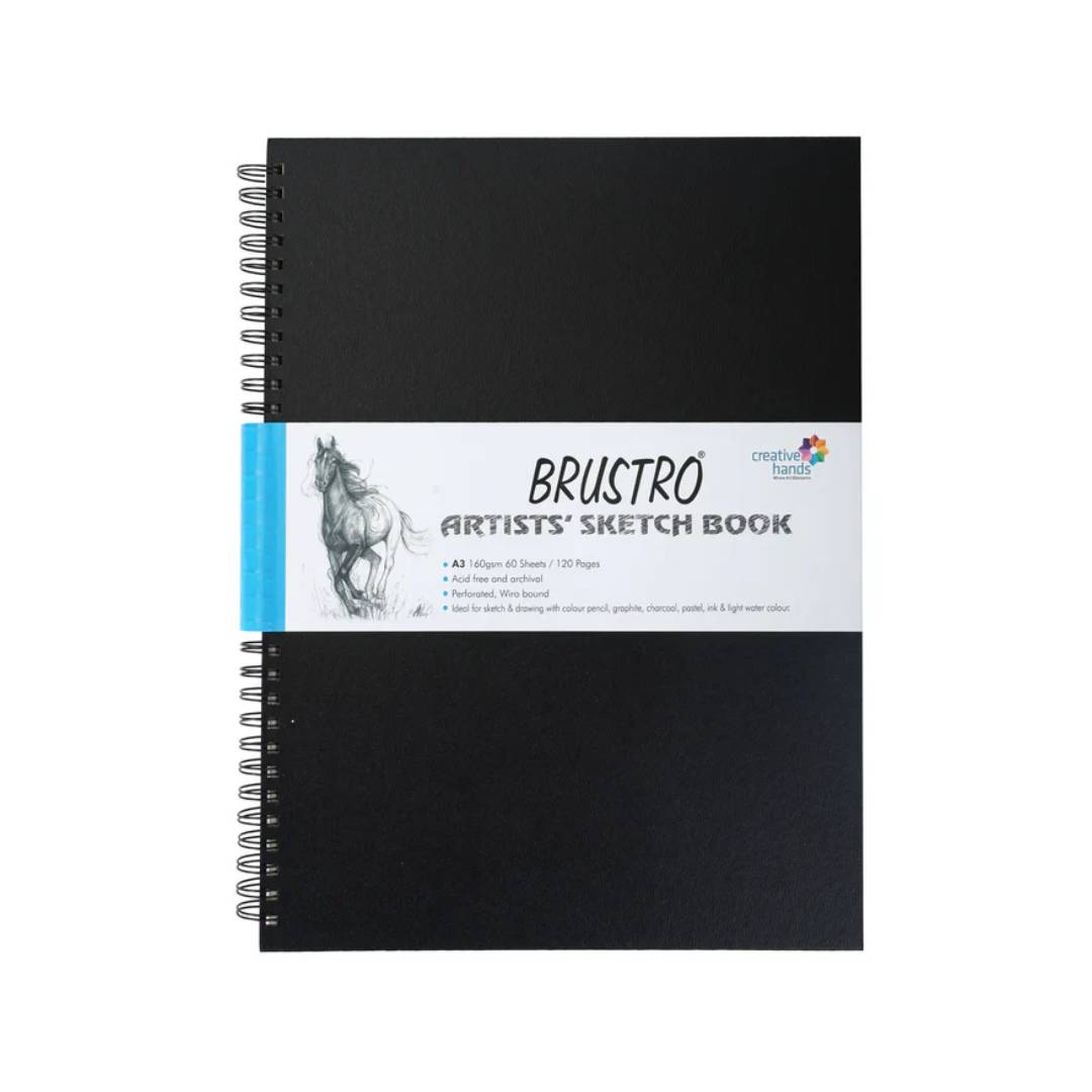 Brustro A3 Art SketchBook Wiro 160G