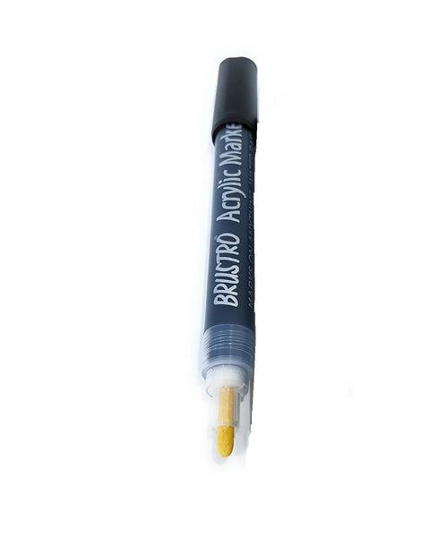 Brustro Acrylic Markers Black Bold