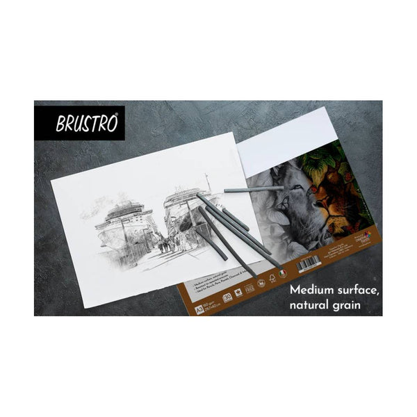Brustro Sketching Papers Loose Sheet Pack A3