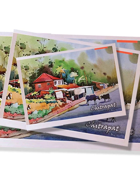 Chitrapat Watercolour Book White Pad A4, 25 Sheets 270 GSM