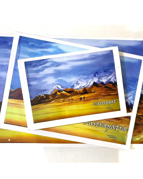Chitrapat Watercolour Book White Wiro A5, 25 Sheets 270 GSM