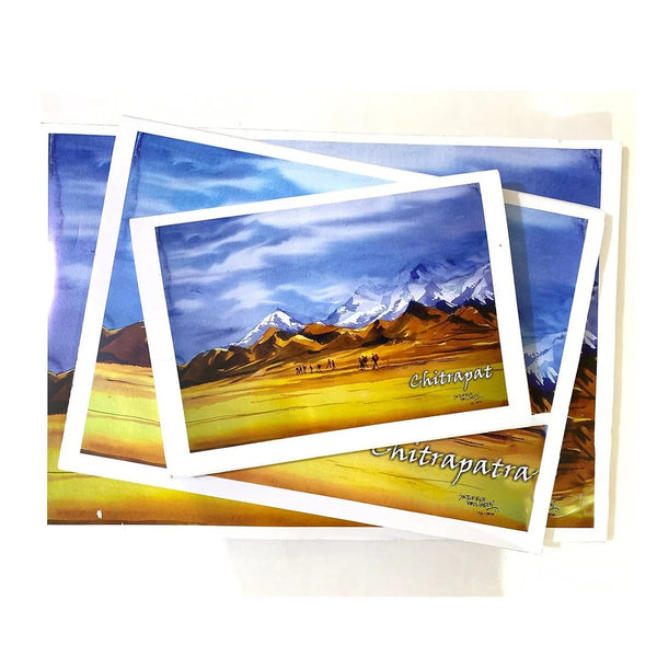 Chitrapat Watercolour Book White Wiro A5, 25 Sheets 270 GSM