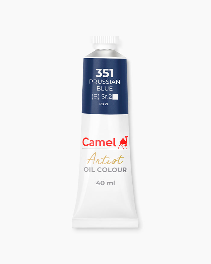Camel Artist Oil Colour Prussian Blue 40ml