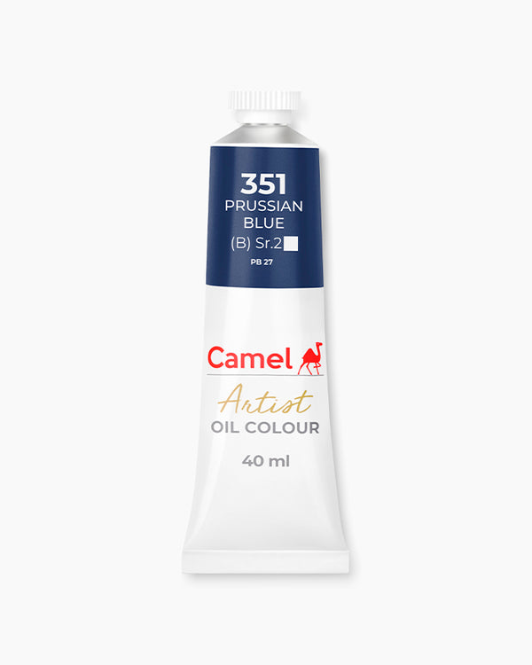Camel Artist Oil Colour Prussian Blue 40ml