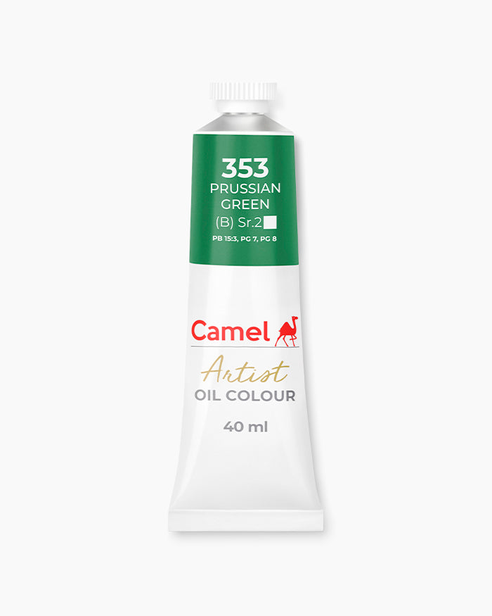 Camel Artist Oil Colour Prussian Green 40ml