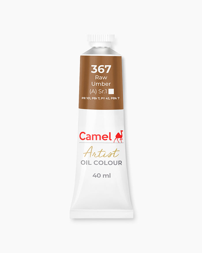 Camel Artist Oil Colour Raw Umber 40ml