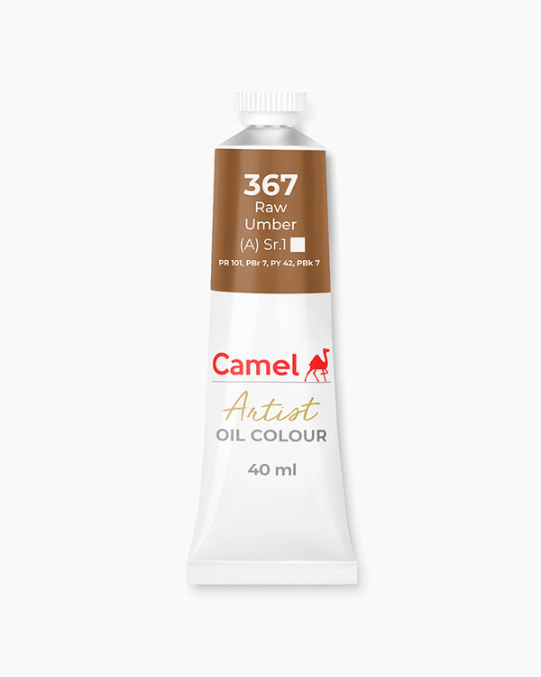Camel Artist Oil Colour Raw Umber 40ml