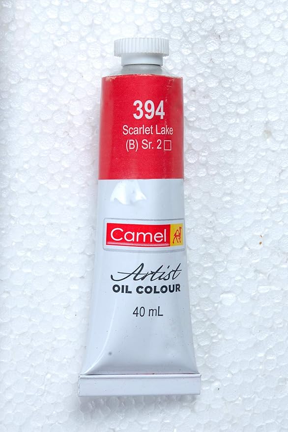 Camel Artist Oil Colour Scarlet Lake 40ml