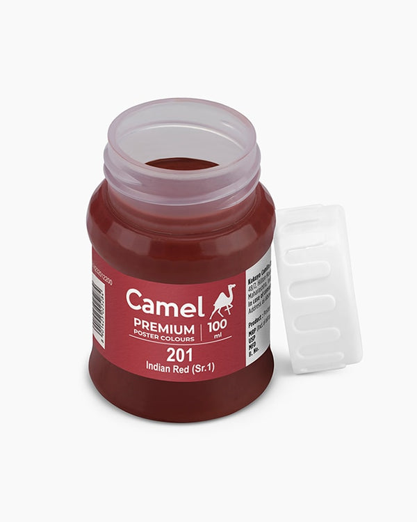 Camel Premium Poster Colour Indian Red 100ml