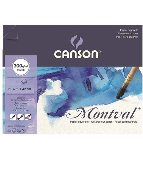 Canson Watercolour Sheets A3, 5+1 Sheets