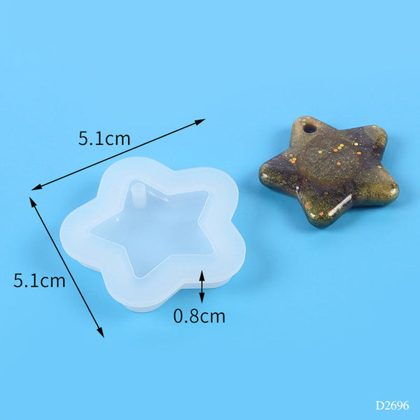 Flower Pentent/KeyChain Mould