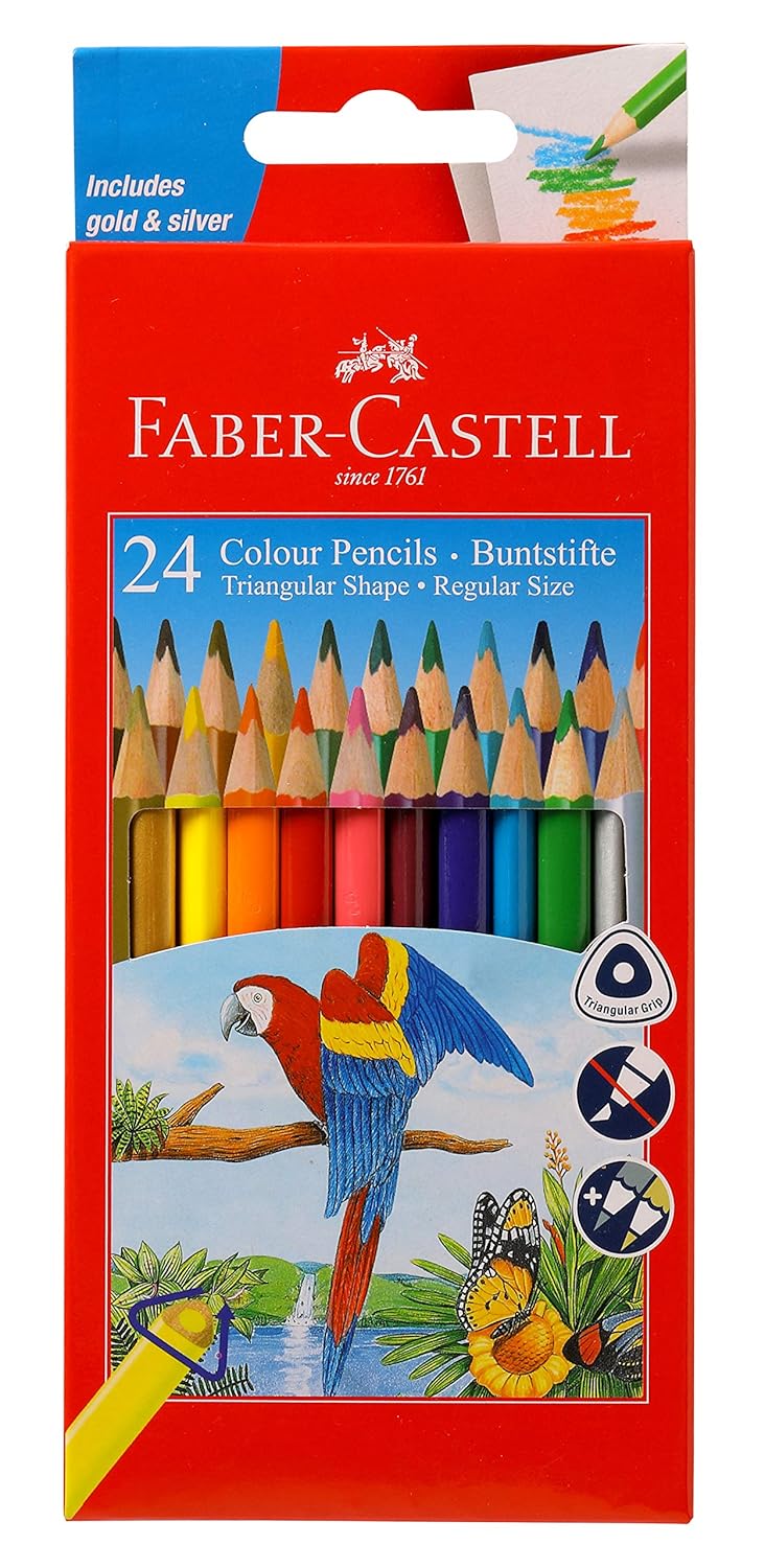 Faber Castell Colour Pencils Set of 24