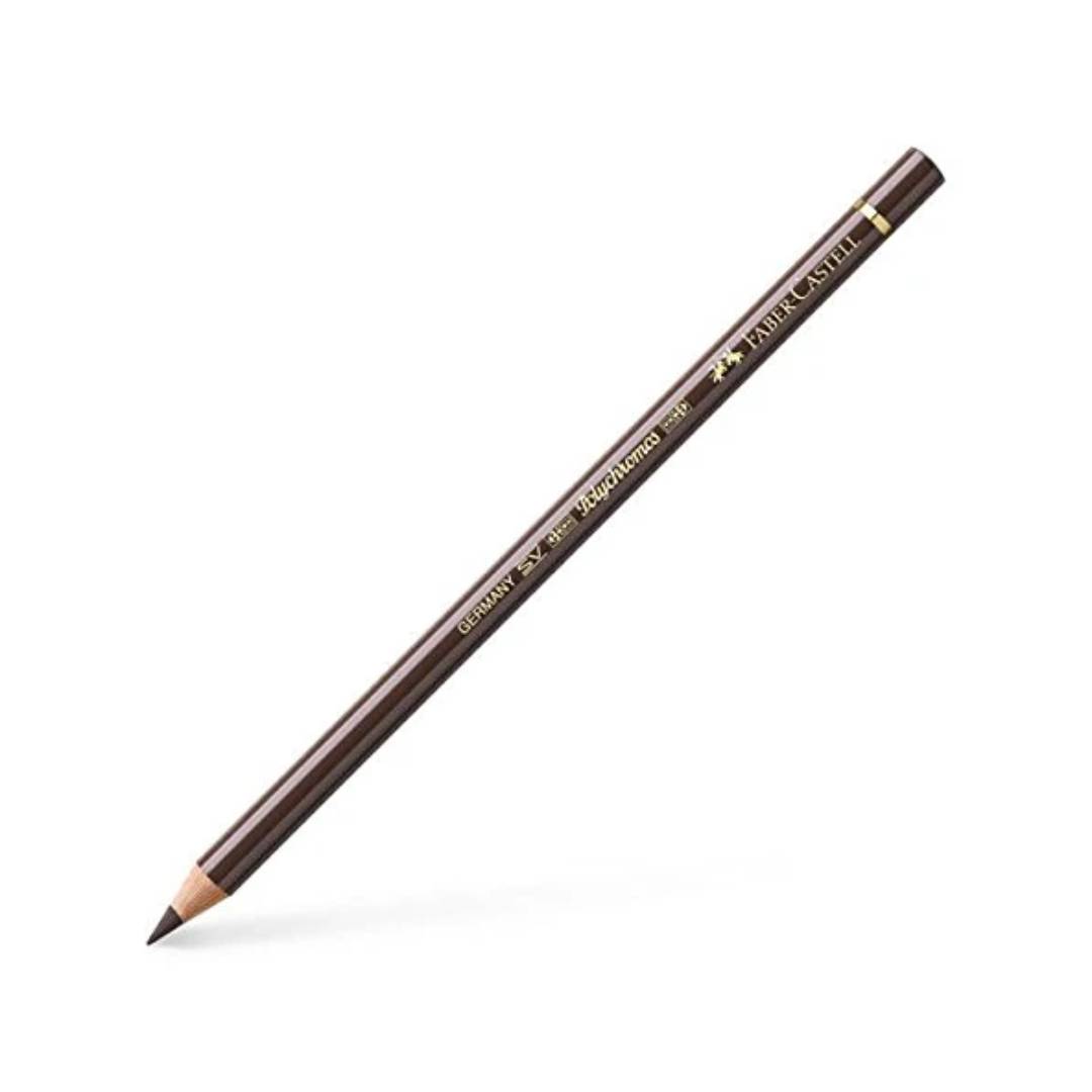 Faber Castell Polychromos Colour Pencils Burnt Umber