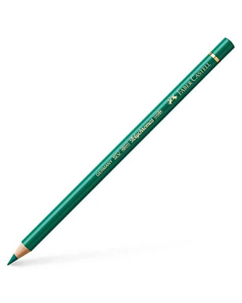 Faber Castell Polychromos Colour Pencils Dark Phthalo Green