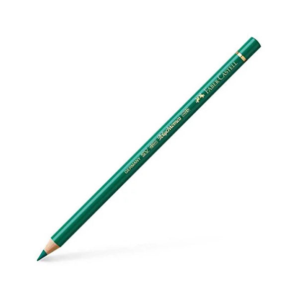 Faber Castell Polychromos Colour Pencils Dark Phthalo Green