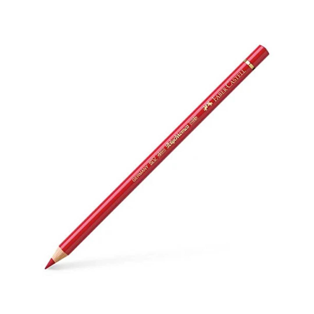 Faber Castell Polychromos Colour Pencils Deep Red