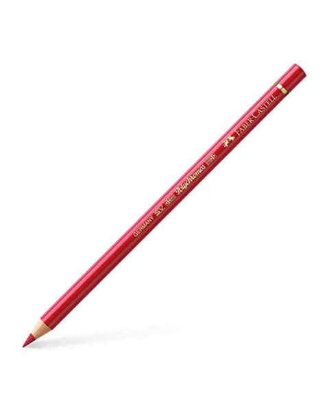 Faber Castell Polychromos Colour Pencils Deep Scarlet Red