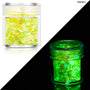 Shimmer Glitter Crystals Glow Lemon Yellow for Resin Art