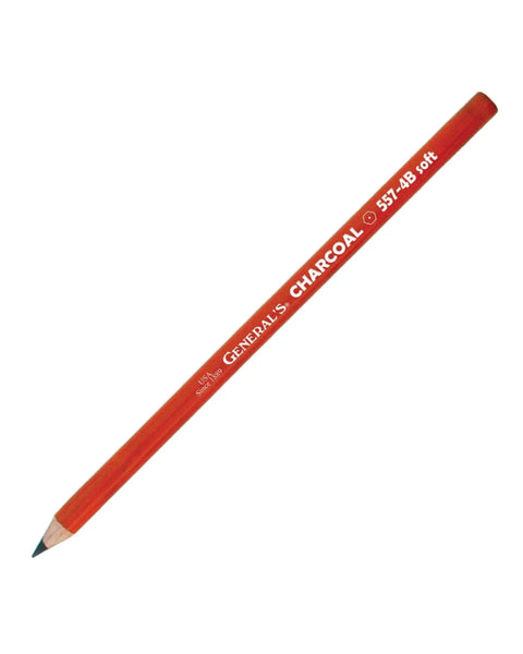 Generals Black Charcoal Pencil 4B