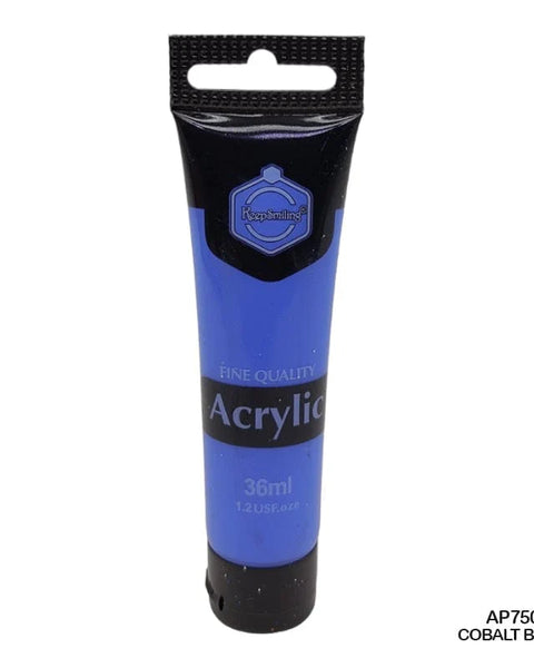 Keep Smiling Acrylic Colour Cobalt Blue 36ml