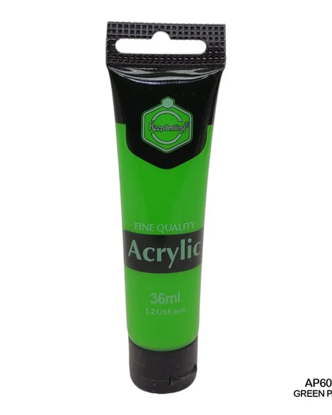 Keep Smiling Acrylic Colour Green Pale 36ml
