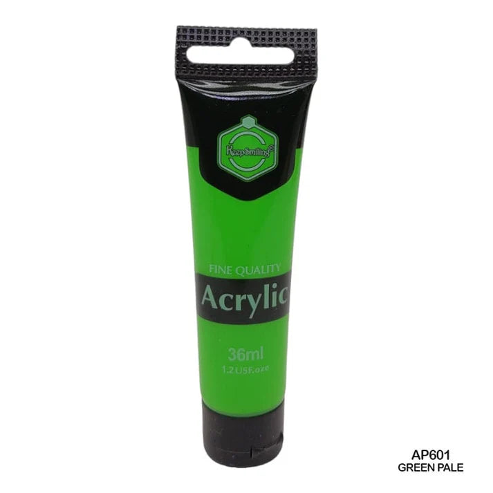 Keep Smiling Acrylic Colour Green Pale 36ml