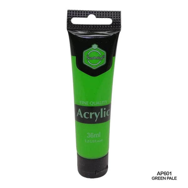 Keep Smiling Acrylic Colour Green Pale 36ml
