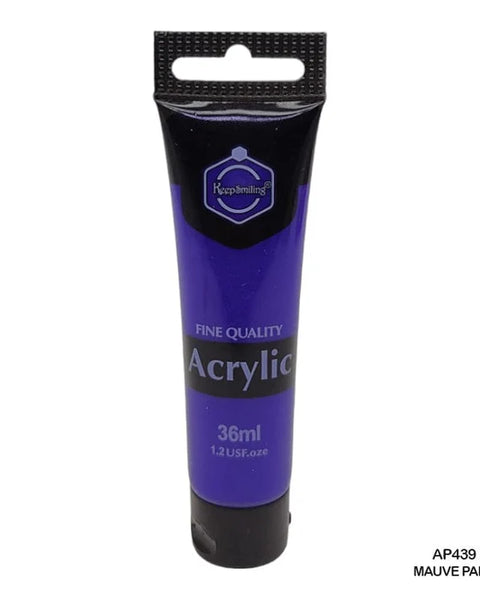 Keep Smiling Acrylic Colour Mauve Pale 36ml