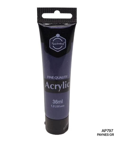 Keep Smiling Acrylic Colour Paynes grey 36ml