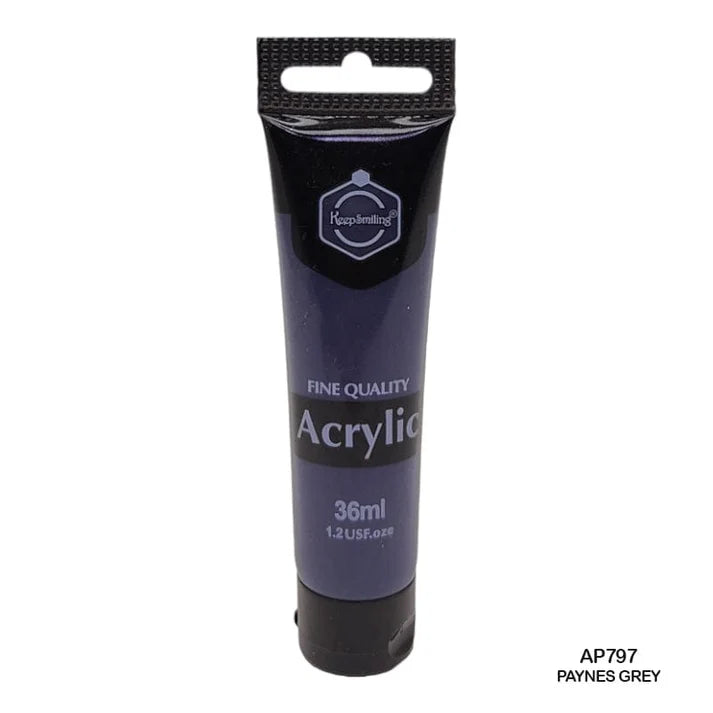 Keep Smiling Acrylic Colour Paynes grey 36ml