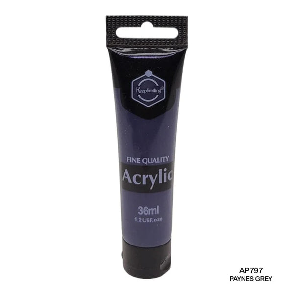 Keep Smiling Acrylic Colour Paynes grey 36ml