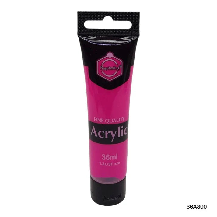 Keep Smiling Acrylic Colour Pink 36ml