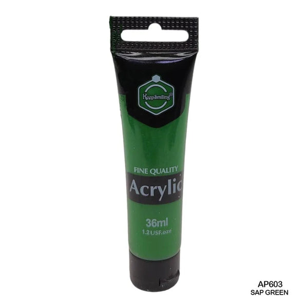 Keep Smiling Acrylic Colour Sap Green 36ml