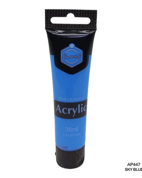 Keep Smiling Acrylic Colour Sky Blue 36ml