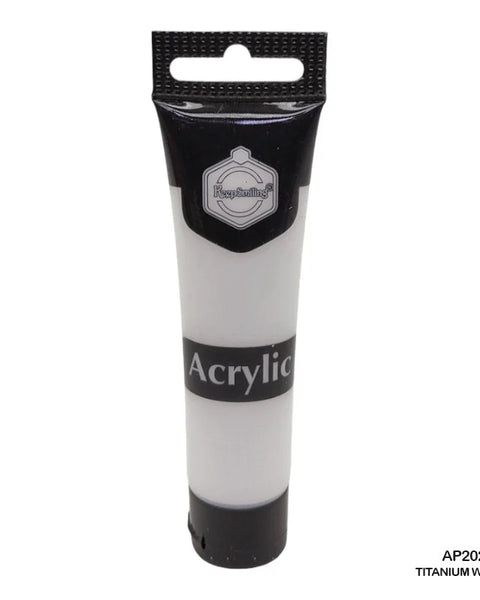 Keep Smiling Acrylic Colour Titanium White 36ml