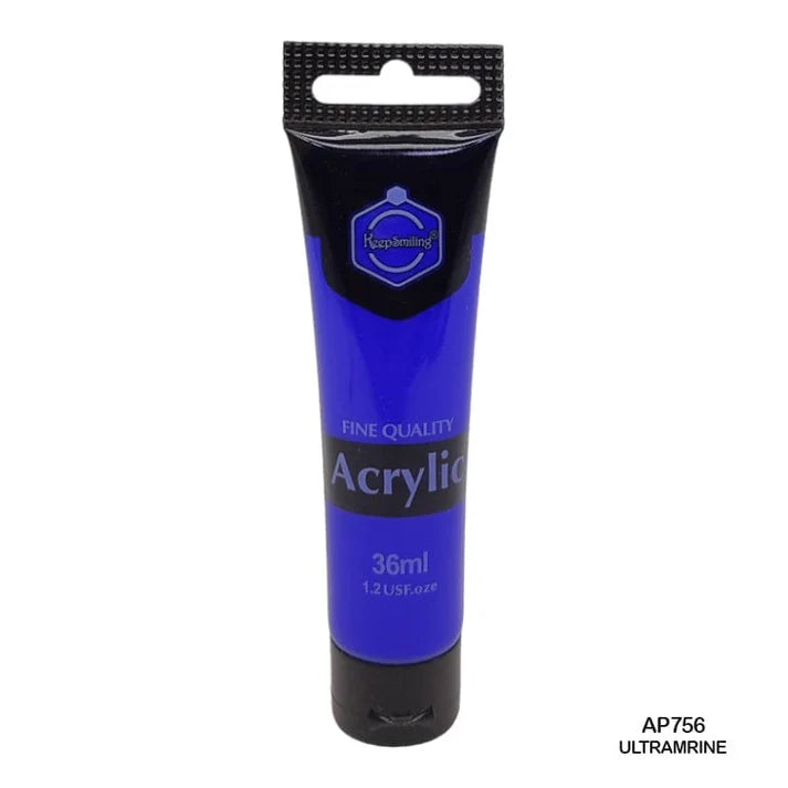 Keep Smiling Acrylic Colour Ultramarine Blue 36ml