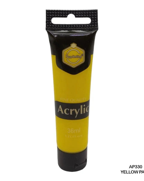Keep Smiling Acrylic Colour Yellow Pale 36ml